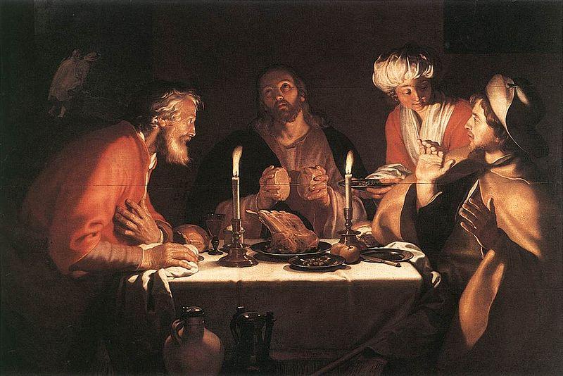 Abraham Bloemaert The Emmaus Disciples